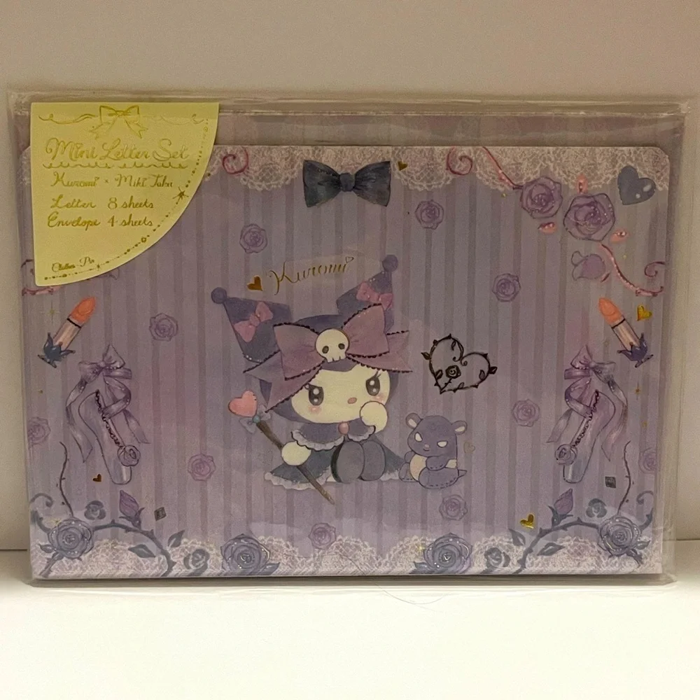Kuromi Miki Takei Mini Letter Set